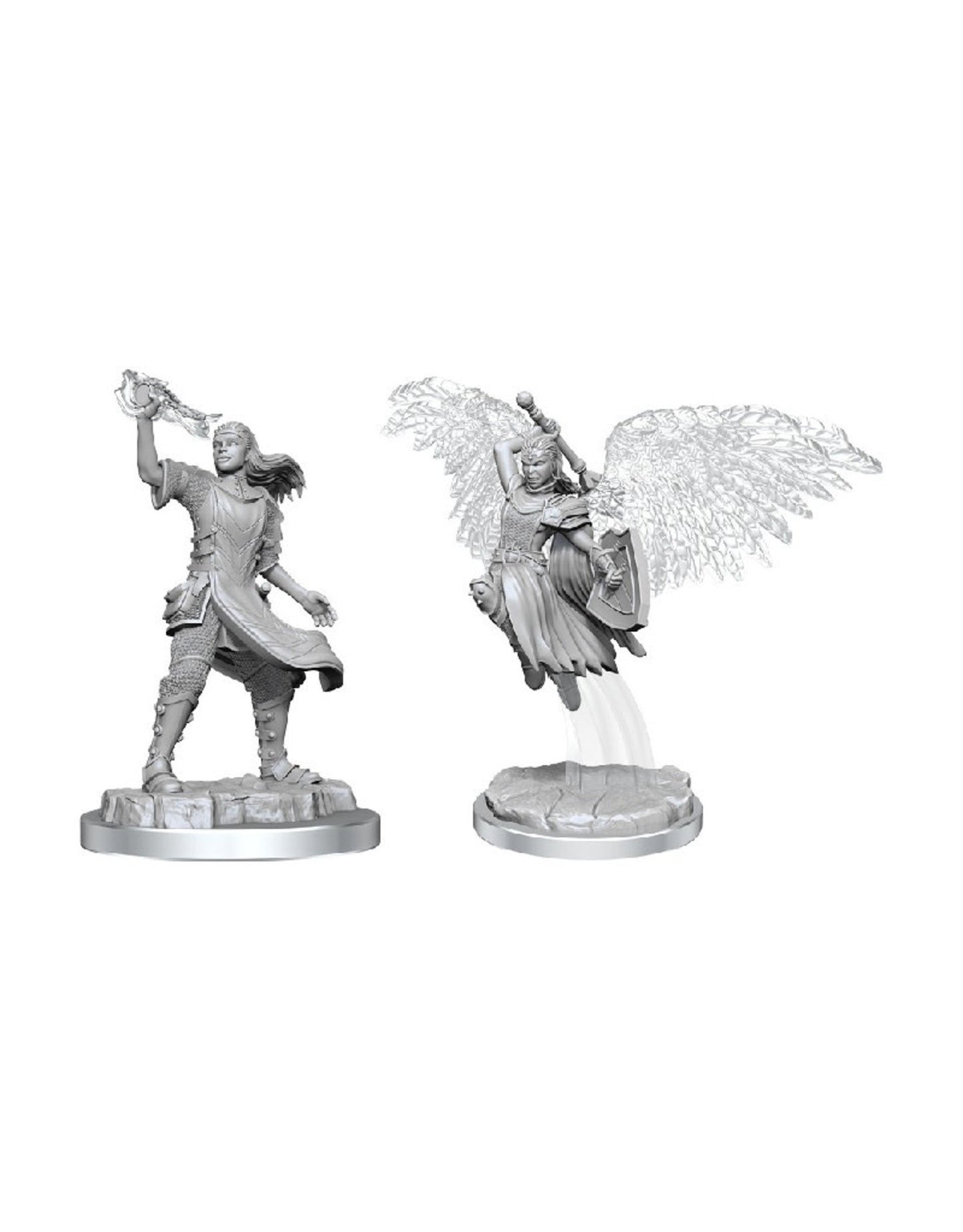 D&D Unpainted - Aasimar Cleric Female