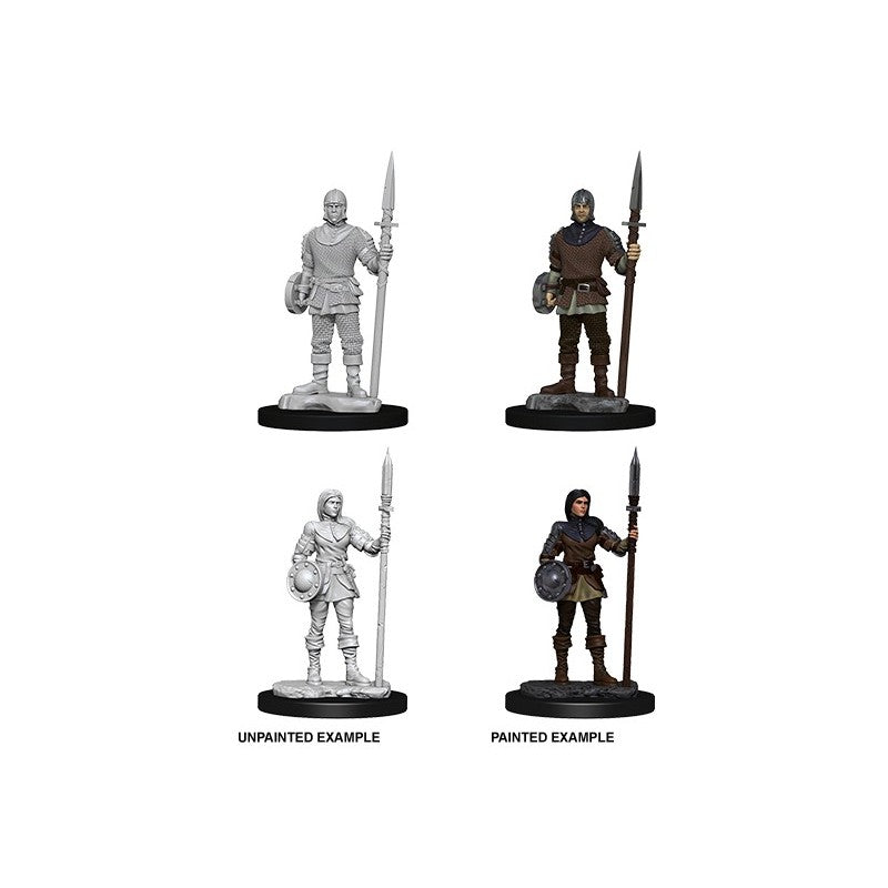 D&D Unpainted - Guards