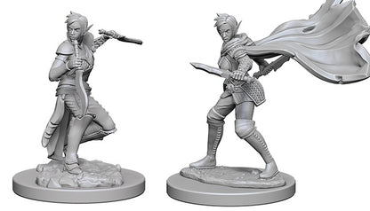 D&D Unpainted - Elf Rogue Female PF