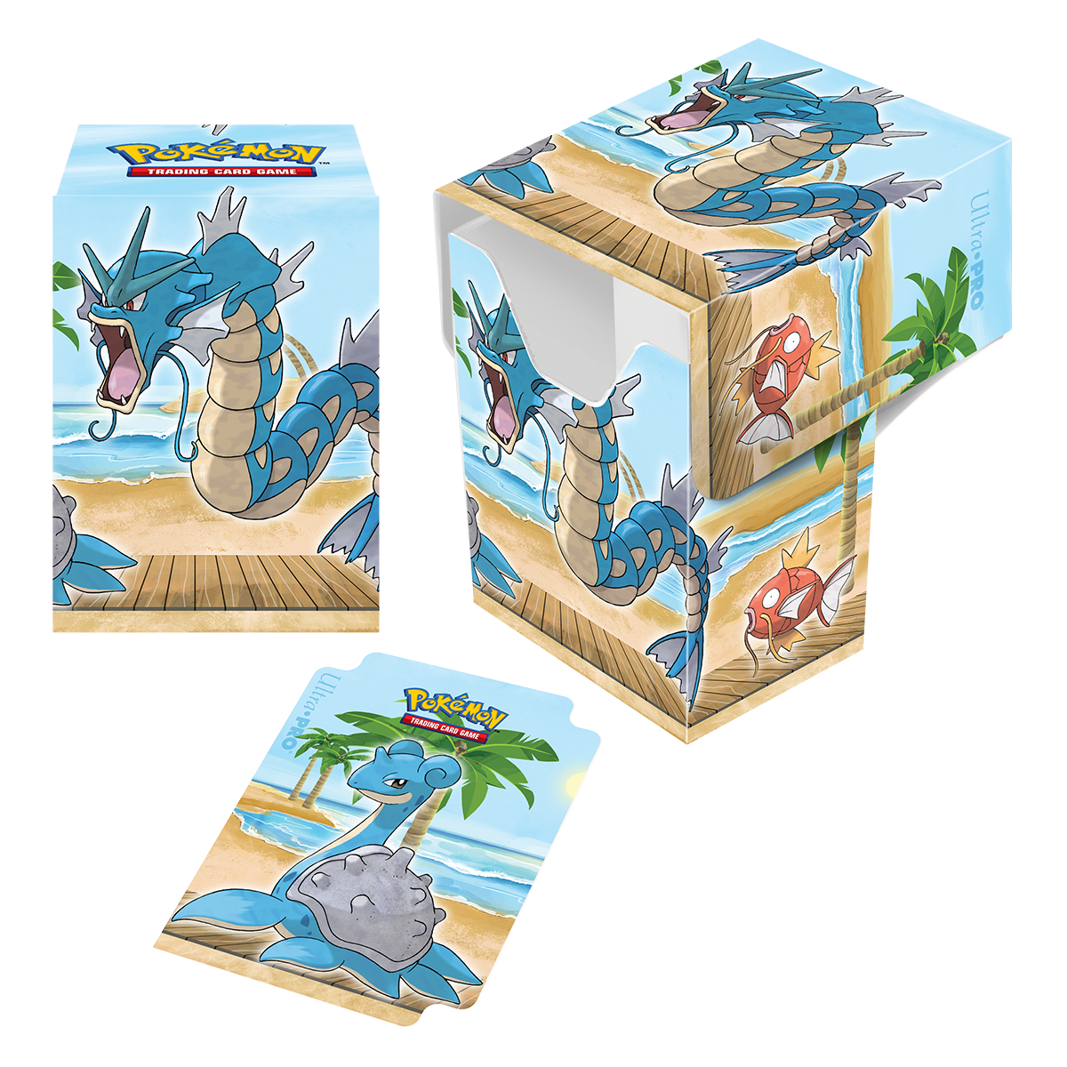 UP Seaside Pokemon Deck Box 80+