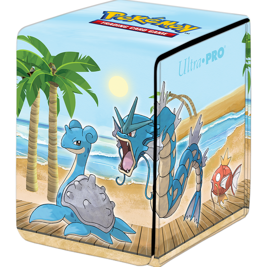 UP Seaside Pokemon Alcove Flip Deck Box 100+