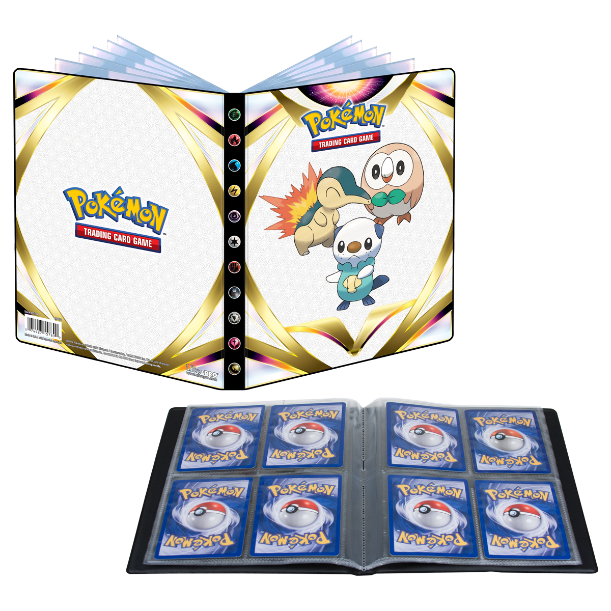 UP Sword and Shield 10 Pokemon Portfolio 4PKT
