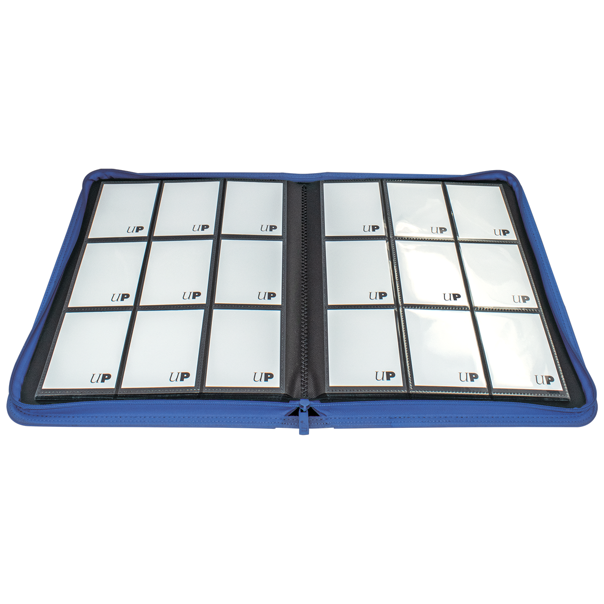 UP Zippered PRO Binder Blue 9PKT
