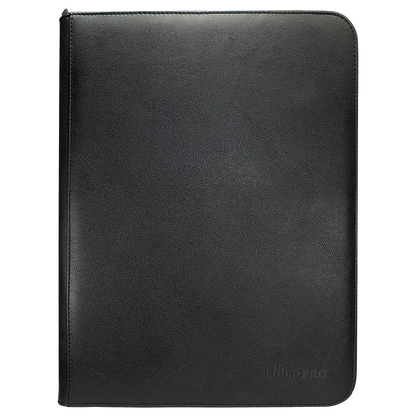 UP Zippered PRO Binder Black 9PKT