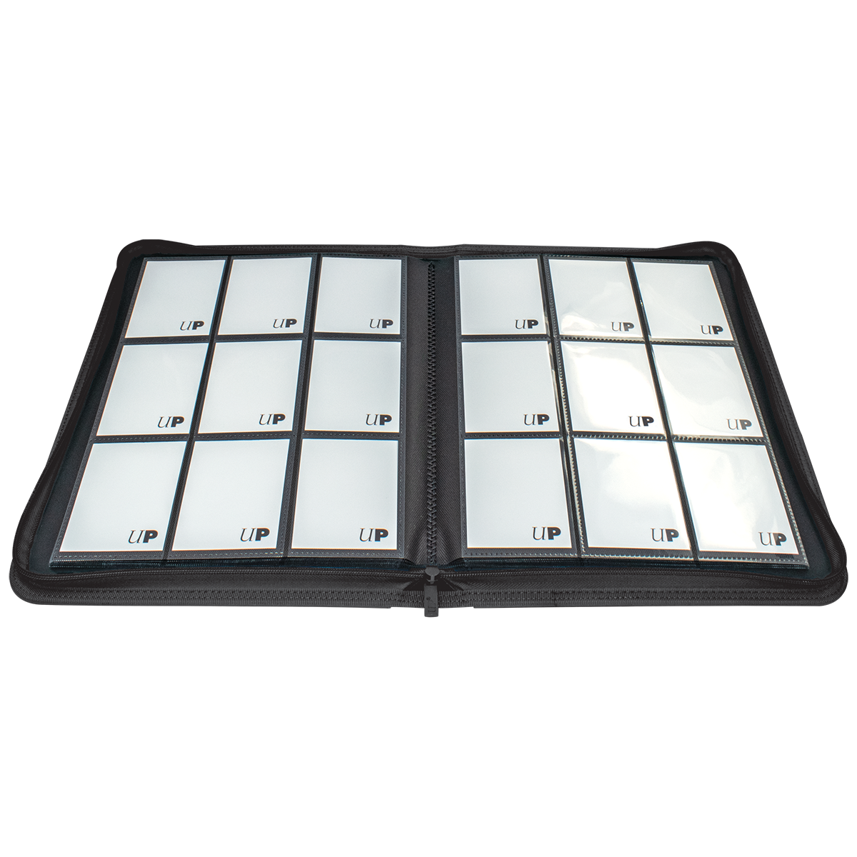 UP Zippered PRO Binder Black 9PKT