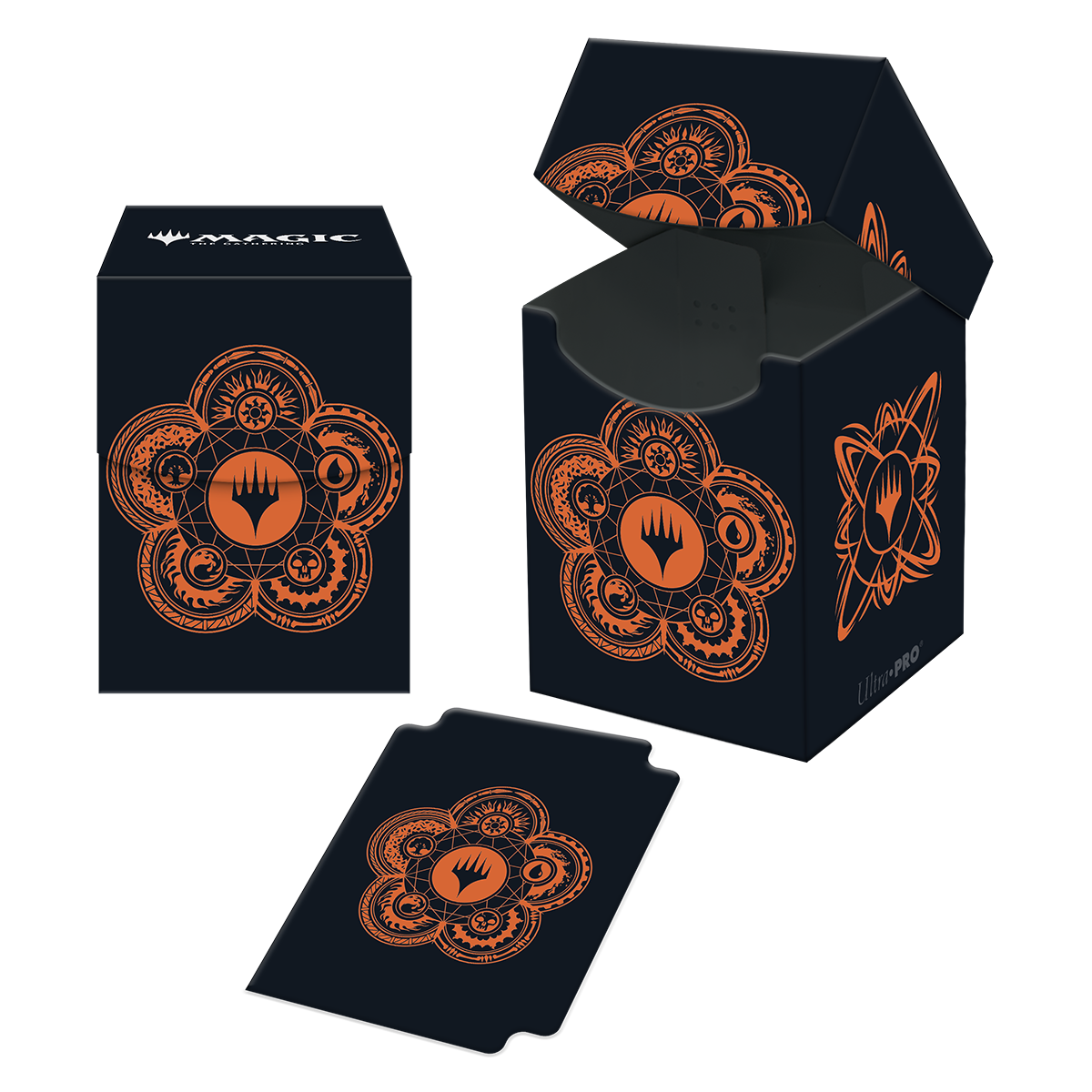 UP Mana 7 Color Wheel Deck Box 100+