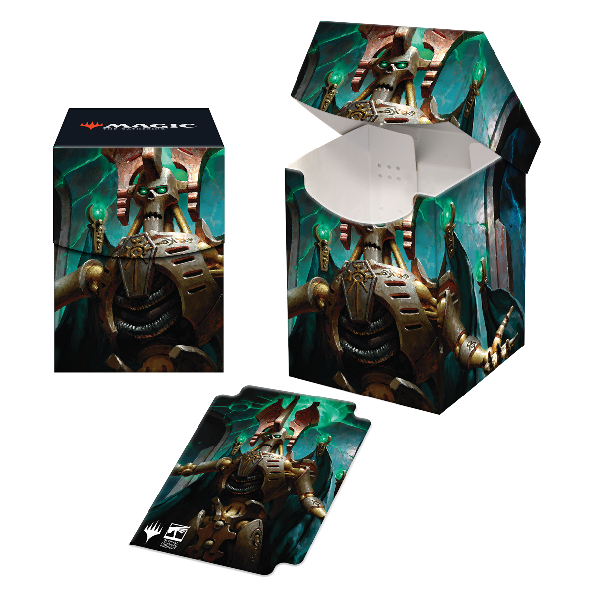 UP Warhammer 40K Commander Szarekh, the Silent King Deck Box 100+