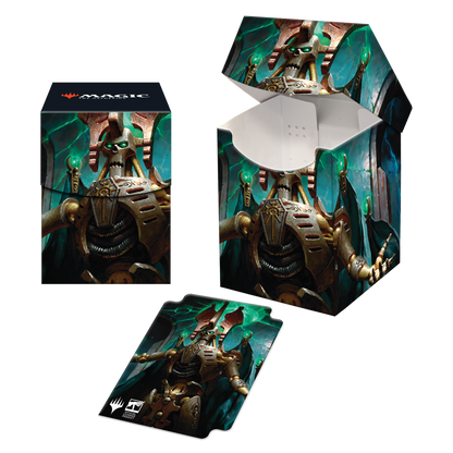 UP Warhammer 40K Commander Szarekh, the Silent King Deck Box 100+