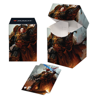 UP Warhammer 40K Commander Abaddon the Despoiler Deck Box 100+