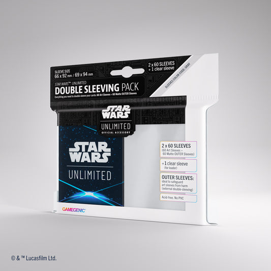 Star Wars: Unlimited - Double Sleeving Pack (Card Back Blue)