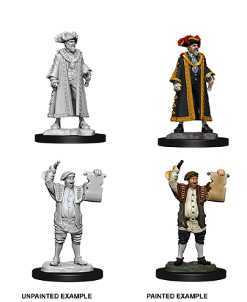 D&D Unpainted - Mayor & Town Crier