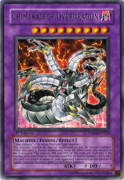 Chimeratech Overdragon [DP04-EN013] Rare