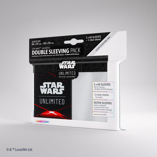 Star Wars: Unlimited - Double Sleeving Pack (Card Back Red)