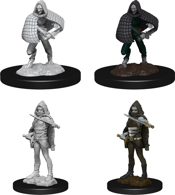 D&D Unpainted - Darkling Elder & Darklings