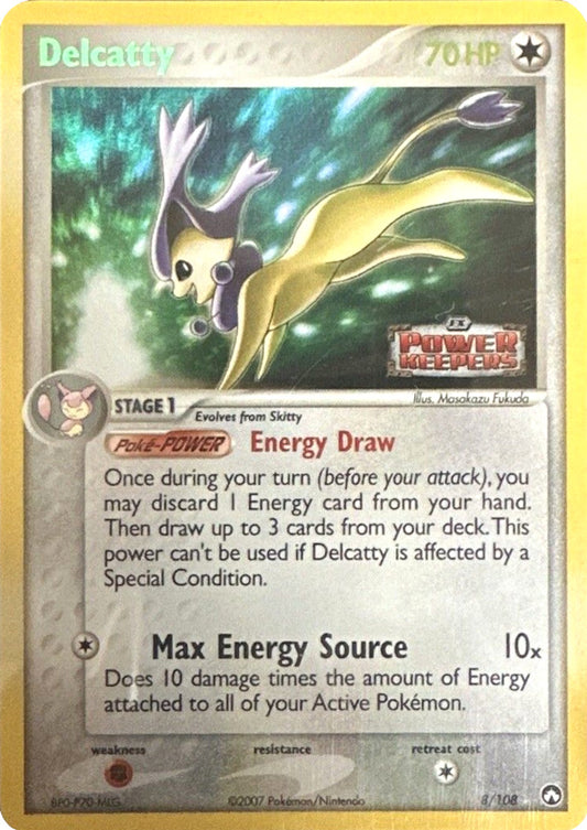 Delcatty (8/108) (Stamped) [EX: Power Keepers]