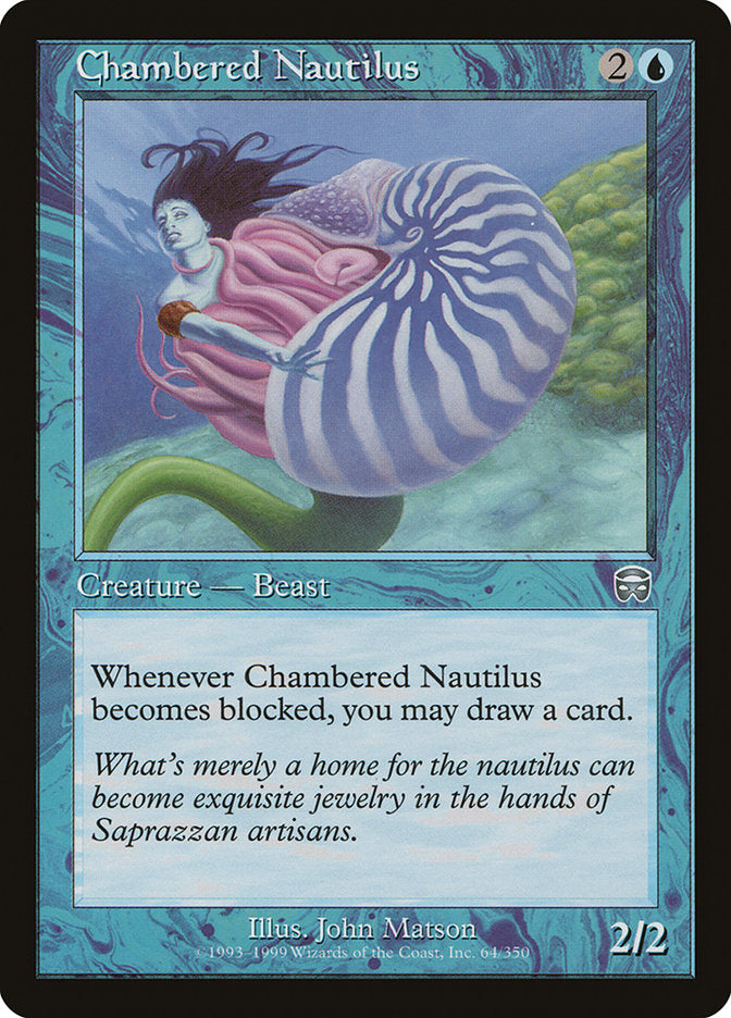 Chambered Nautilus [Mercadian Masques]