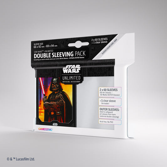 Star Wars: Unlimited - Double Sleeving Pack (Darth Vader)