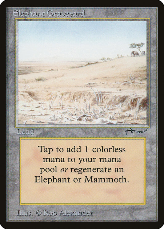 Elephant Graveyard [Arabian Nights]