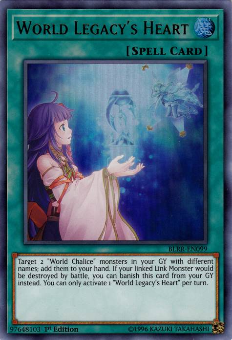 World Legacy's Heart [BLRR-EN099] Ultra Rare