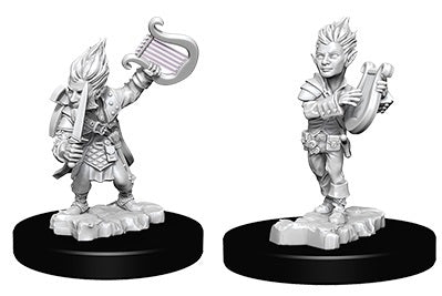 D&D Unpainted - Gnome Bard Male PF