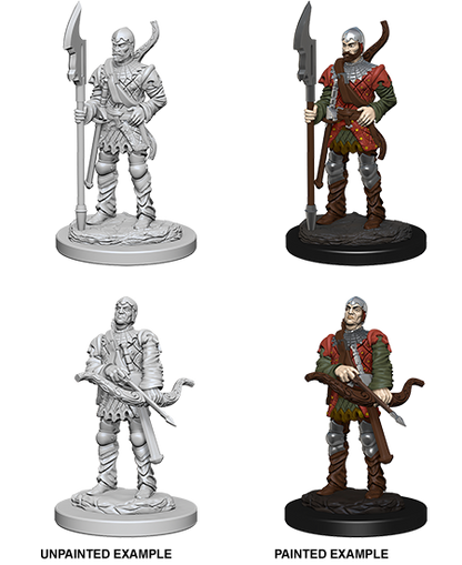 D&D Unpainted - Town Guards PF