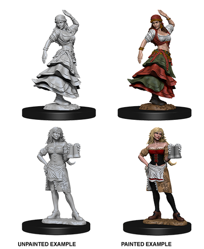 D&D Unpainted - Bartender Dancing Girl PF