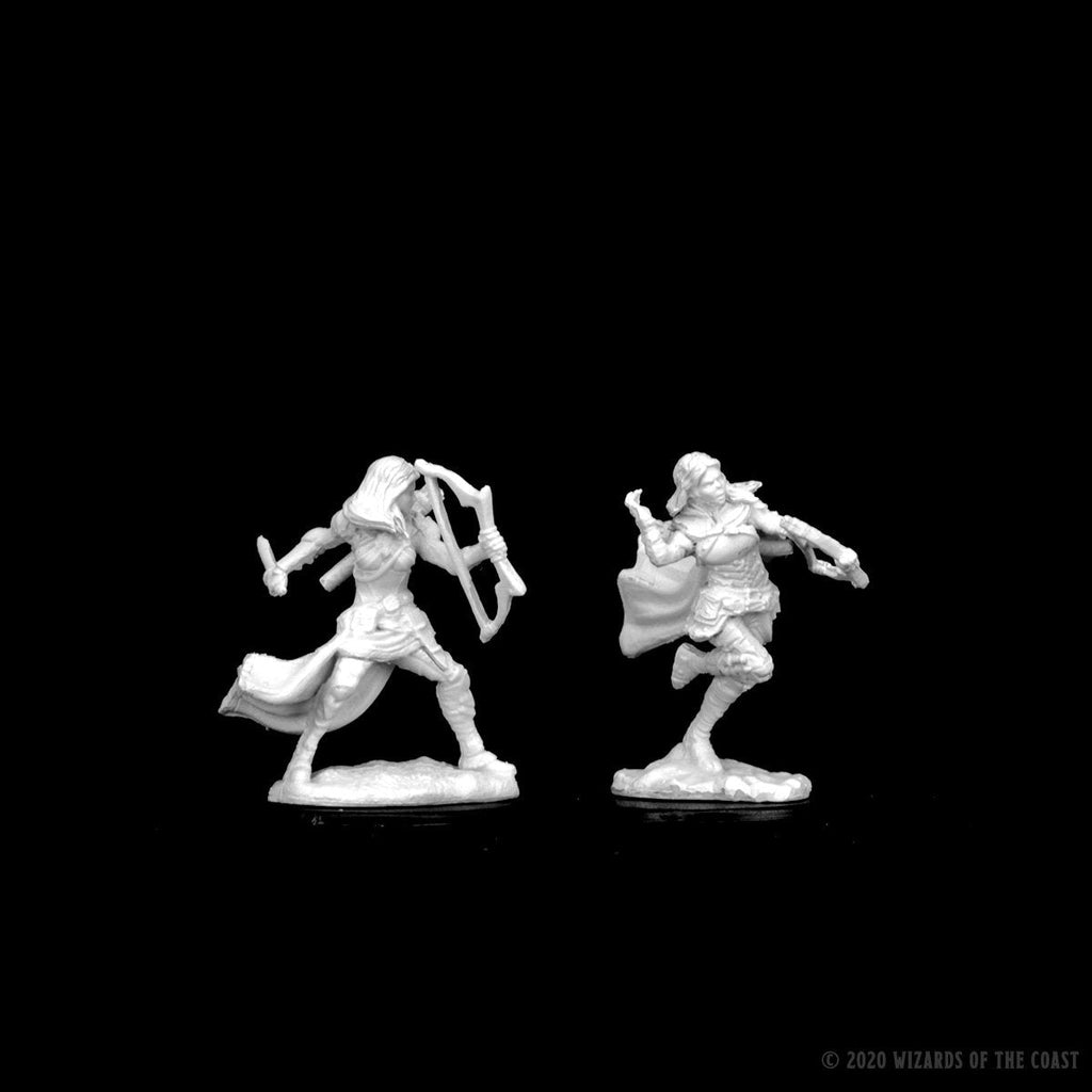 D&D Unpainted - Air Genasi Rogue Female