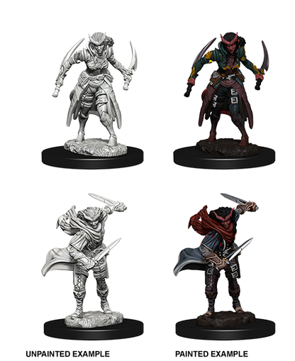 D&D Unpainted - Tiefling Rogue Female