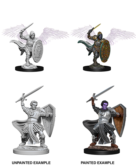 D&D Unpainted - Aasimar Paladin Male