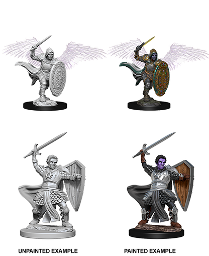 D&D Unpainted - Aasimar Paladin Male