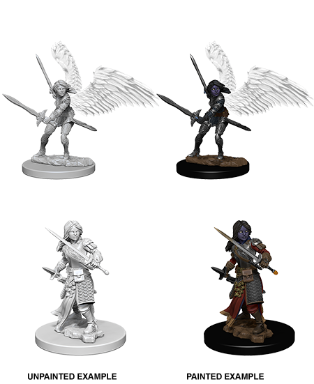 D&D Unpainted - Aasimar Paladin Female