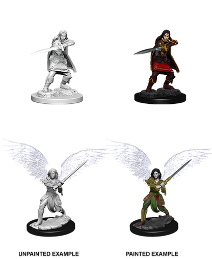 D&D Unpainted - Aasimar Fighter Female