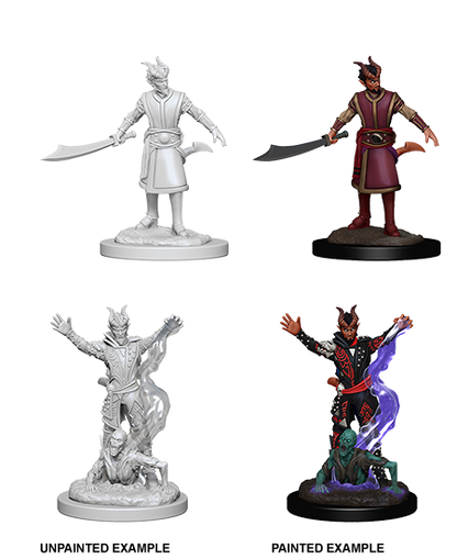 D&D Unpainted - Tiefling Warlock