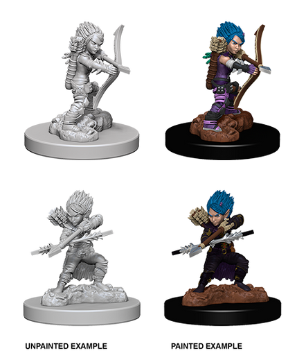 D&D Unpainted - Gnome Rogue Female PF