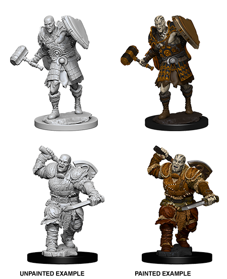 D&D Unpainted - Goliath Fighter Male