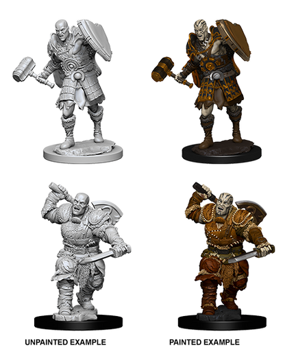 D&D Unpainted - Goliath Fighter Male