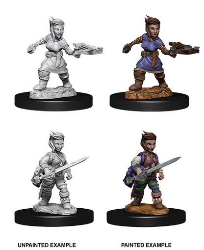 D&D Unpainted - Halfling Rogue Female PF