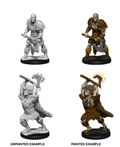 D&D Unpainted - Goliath Barbarian Male