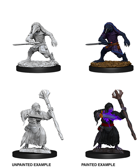 D&D Unpainted - Kenku Adventurers