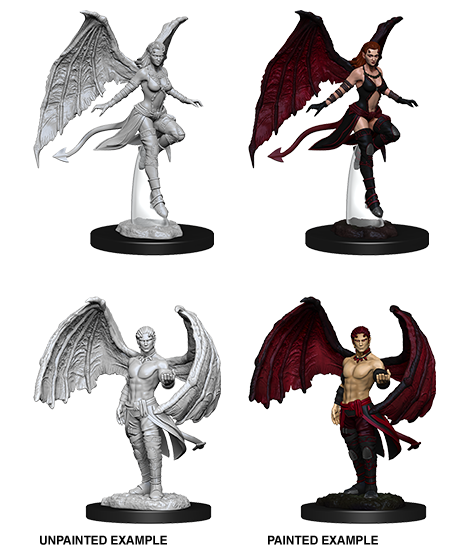 D&D Unpainted - Succubus & Incubus