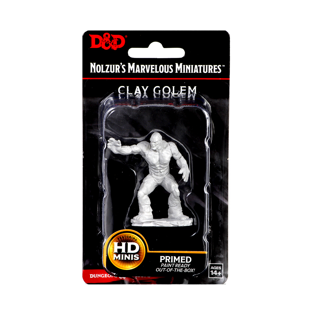 D&D Unpainted - Clay Golem