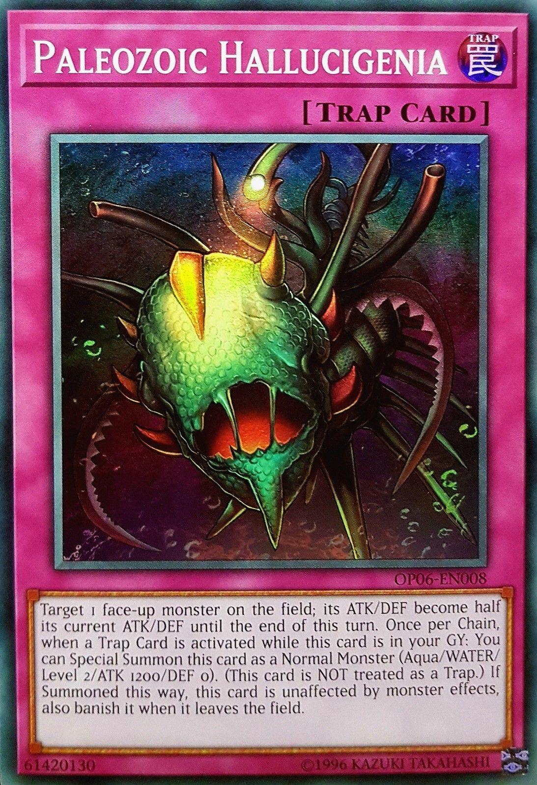 Paleozoic Hallucigenia [OP06-EN008] Super Rare