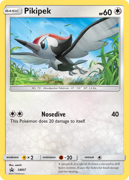 Pikipek (SM07) [Sun & Moon: Black Star Promos]