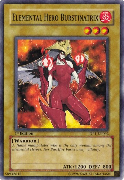 Elemental Hero Burstinatrix [DP1-EN002] Common