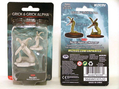 D&D Unpainted - Grick & Grick Alpha