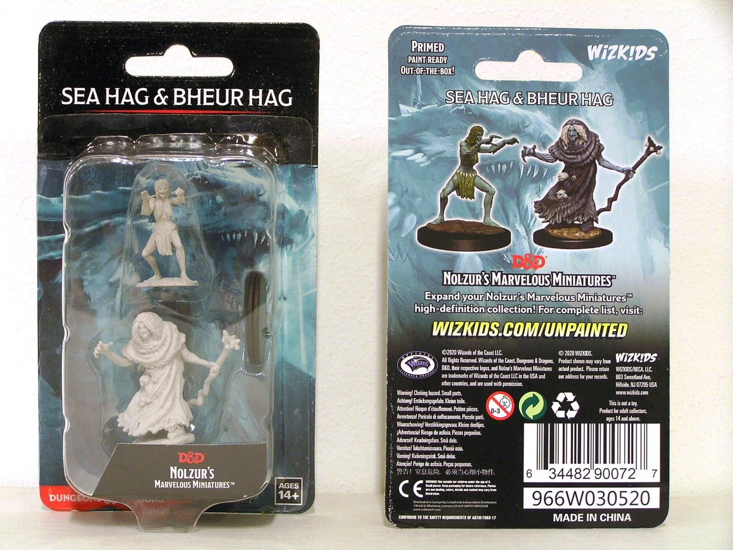 D&D Unpainted - Sea Hag & Bheur Hag