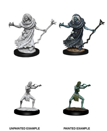 D&D Unpainted - Sea Hag & Bheur Hag