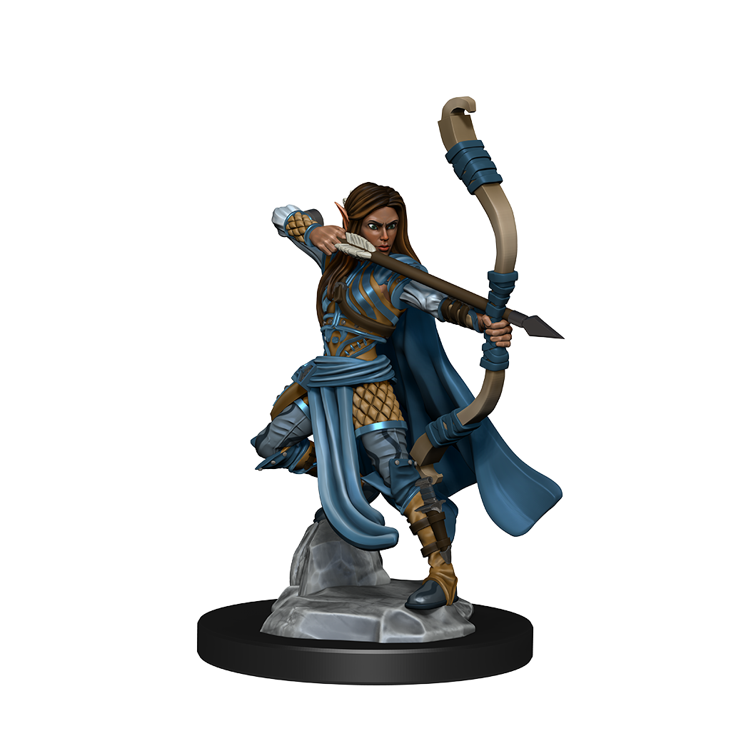 D&D Unpainted - Elf Ranger Female