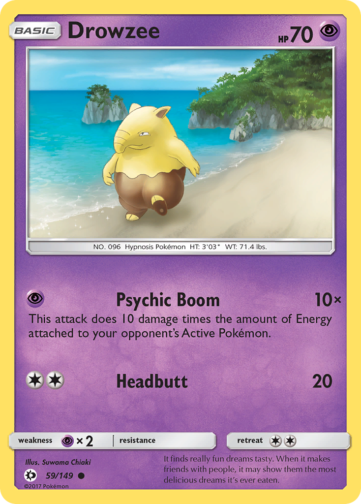 Drowzee (59/149) [Sun & Moon: Base Set]