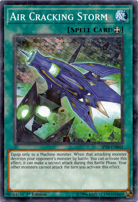 Air Cracking Storm [SP18-EN042] Starfoil Rare